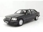 Norev 183045 Mercedes S600 S-Klasse W140 1997 schwarz 1:18 - Schwarz