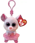 Ty Beanie Boo's Clip Nina Mouse 7cm - Rosa