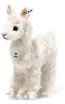 Steiff Kuscheltier Cosy Alpaka wei&szlig; 18 cm stehend 069505