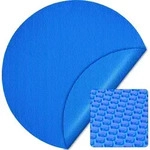 Wiltec Pool Solarfolie &Oslash; 5 m, blau, Poolheizung aus 120 &mu; starkem PE Film,