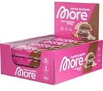 More Nutrition Protein Satisbites- 12 Riegel 2x25g White Hazelnut Nougat