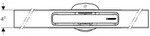 Geberit Duschrinne CL30, 30-160cm, Schwarz, 1 Stk. - Schwarz