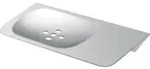KWC AR Seifenablage, CHRONOS, Edelstahl, 180x40x100 mm, AP, Abflussl&ouml;cher