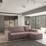 Masseno Ecksofa VOLIRA mit Schlaffunktion L-Form, Sofa mit Bettkasten,