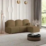 Masseno Ecksofa TRAMA mit Schlaffunktion L-Form, Sofa mit Bettkasten,...