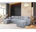Masseno Ecksofa MADISON U mit Schlaffunktion U-Form, Sofa mit Bettkasten,
