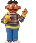 Sesamstra&szlig;e Toony Classics Actionfigur Ernie 15 cm - Bunt