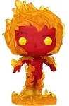 FUNKO POP! Human Torch (Fantastic Four: First Steps), Sammelfigur, Comics - Orange
