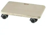 M&ouml;belroller 295 x 195 mm, Tragkr. 80kg mit weichen Lauffl&auml;chen