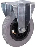 Variofit Bockrolle mit Luftreifen, 150 mm, grau, Durchmesser:150x30 mm