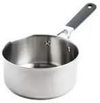 KitchenAid CC004003-001, Rund, Schwarz, Edelstahl, 160 &deg;C, Bakelit, Edelstahl, 1,5