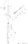 DORNBRACHT 22302892-42 WT-ELB mit Ablaufgarnitur TARA