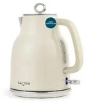 Salter Retro Creme Wasserkocher - 1,7L, 360&deg;-Basis, abnehmbarer Kalk-Filter, Fla -