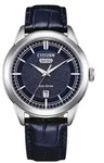 Citizen Herrenarmbanduhr Lederband AW0151-00LC - Silber