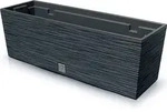 FURU l&auml;nglicher Blumentopf DFC600 mit Einsatz | Anthrazit - Dunkelgrau