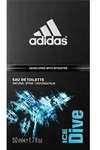 Adidas Ice Dive, M&auml;nner, 50 ml, Geranium, Patschuli, Sandelholz, Bernstein,
