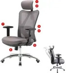 SIHOO B&uuml;rostuhl Schreibtischstuhl, ergonomisch, verstellbare Lordosenst&uuml;tze, 150kg