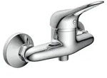 SCH&Uuml;TTE Duscharmatur PORTO, Wasserhahn Bad, Einhebelmischer Chrom - Silber