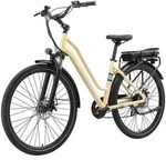 Maxtron E-Bike Cityrad Urban 7, 27,5-Zoll-Reifen, Shimano 7-Gang, Heckmotor...