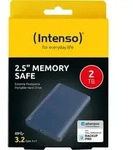 Intenso Memory Safe externe Festplatte 2 TB, blau, 2 TB, 2.5", 3.2 Gen 1 (3.1 Gen 1),