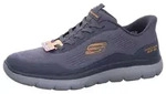 Skechers Leyter Sneaker Grau - Grau - 47,5