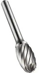 Fr&auml;sstift D.9,6mm HM Blank Kopf-L. 16mm - Schwarz