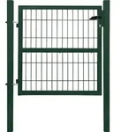 Gartentor Tor f&uuml;r Gartenzaun Zaun 100 cm hoch Gartent&uuml;r aus Metall f&uuml;r