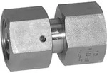 Riegler Einstellbare gerade Verschraubung, Dichtkegel, ES 1.4571 &Oslash; 22 mm