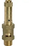Riegler Sicherheitsventil, Messing, G 1/2, Ansprechdruck 2 bar