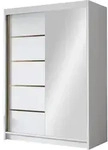 MIRJAN24 Schiebet&uuml;renschrank mit Spiegel Lungo III, Kleiderschrank mit