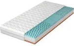 MIRJAN24 Beidseitige Schaumstoffmatratze Mars 17 cm, Beidseitig verwendbar, H3,