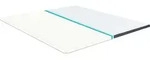 vidaXL Boxspringbett-Matratzenauflage 200 x 180 x 5 cm Mittelweich - Grau/Wei&szlig;