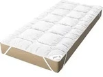 Jekatex Duo Topper Premium 120x200 cm - Wei&szlig;