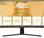 AOC B3 CU34B3E/75, 86,4 cm (34"), 3440 x 1440 Pixel, 4 ms, Schwarz