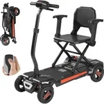 VEVOR 4-Rad-Elektromobil faltbar, Mobilit&auml;tsroller Erwachsene & Senioren,