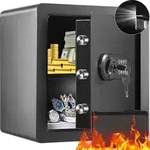 VEVOR Safe Tresor 1,8 Kubikfu&szlig;, M&ouml;beltresor mit Feuerfester Geldtasche,...