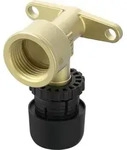 TECElogo-Ax Wandscheibe Dimension 20 x Rp 1/2, Siliziumbronze - Wei&szlig;
