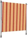 vidaXL Outdoor Rollo Mehrfarbig 150 x 270 cm - Gelb