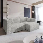 Masseno Ecksofa NERIO T mit Schlaffunktion L-Form, Sofa mit Bettkasten,