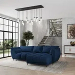 Masseno Ecksofa VESTANO R-S mit Schlaffunktion L-Form, Sofa mit Bettkasten,