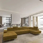Masseno Ecksofa TORIVA R-S mit Schlaffunktion U-Form, Sofa mit Bettkasten,