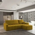 Masseno Ecksofa VOLIRA mit Schlaffunktion L-Form, Sofa mit Bettkasten,