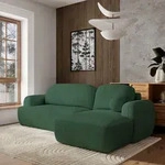 Masseno Ecksofa MODENZA P R-S mit Schlaffunktion L-Form, Sofa mit Bettkasten,
