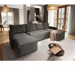 Masseno Ecksofa TRES mit Schlaffunktion U-Form, Sofa mit Bettkasten,...