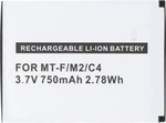 Akku kompatibel f&uuml;r AVM FRITZ!Fon MT-F, M2, C4, C5 Li-Ion Akku 312BAT006 -