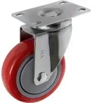 TOOLCRAFT TO-5137953 Lenkrolle 100 mm mit Anschraubplatte Tragf&auml;higkeit...