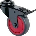 Lenkrolle mit Totalfeststeller Rad- 75 mm Tragfhigkeit 75 kg mit...