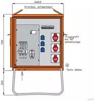 Walther Werke Verteilerschrank 22kVA WV0270R1