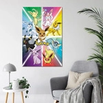 POKEMON - Poster Maxi 91cmx51cm - Eevee Evolution - Bunt