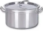 HOOZ Gastronomie Kochtopf Suppentopf 25 L Edelstahl &Oslash;35x25cm &ndash; Gro&szlig;topf